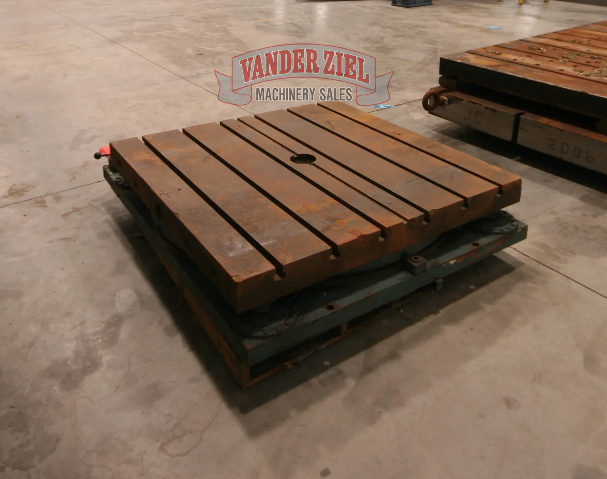 4' x 4' Air LIft Rotary Table - Prefetch Image 10483