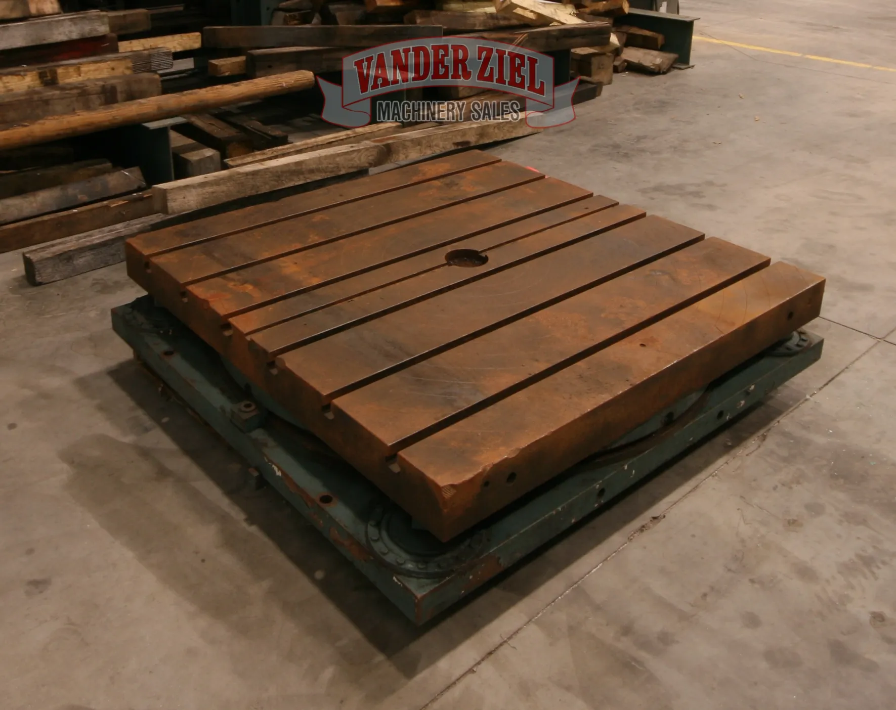4' x 4' Air LIft Rotary Table - Prefetch Image 10484