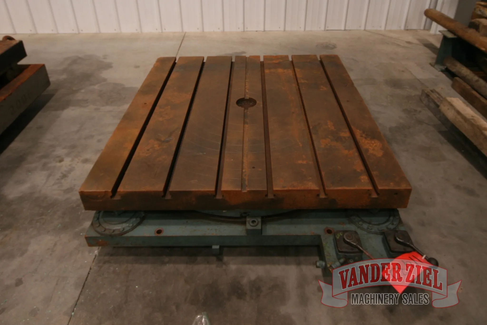 4' x 4' Air LIft Rotary Table - Prefetch Image 10486