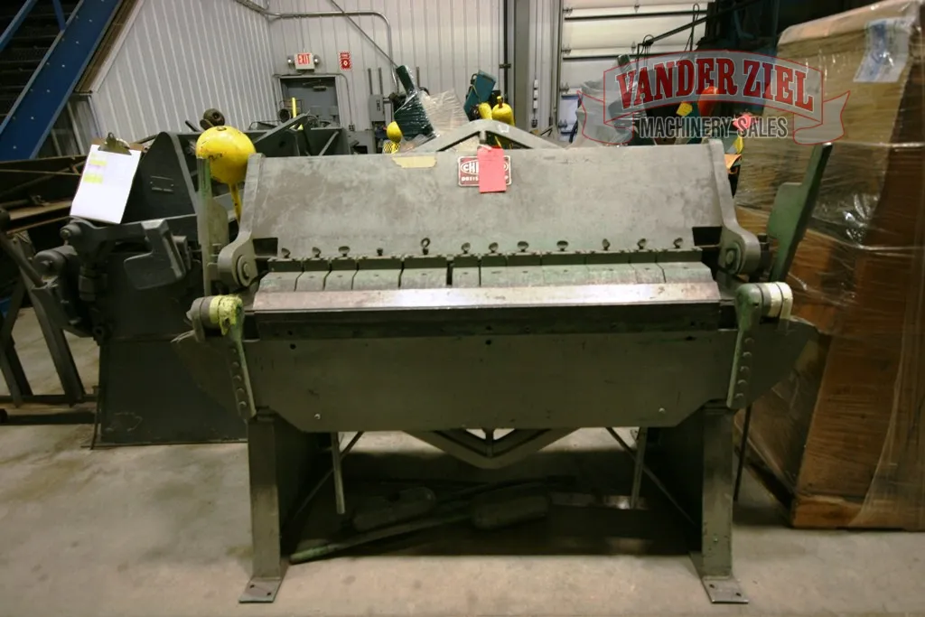 Chicago Model BPO 412-6 4' x 12 GA Hand Brake - Vander Ziel