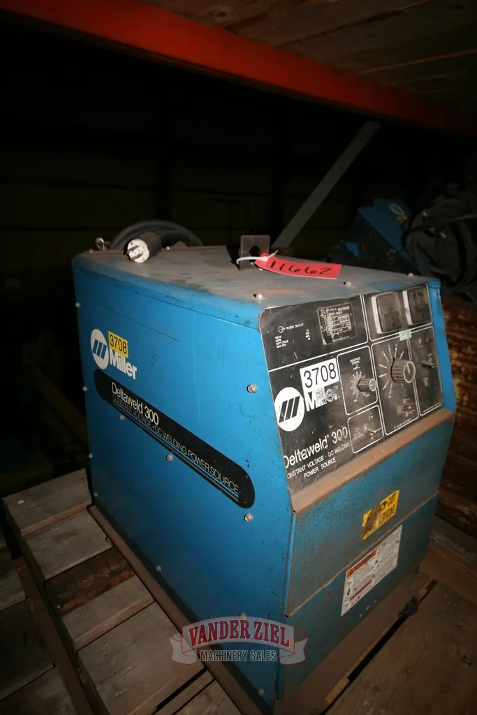 Miller Deltaweld 300 Arc Welder - Prefetch Image 11236