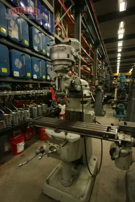 Bridgeport Series I Step Pulley Vertical Mill, 9” x 42” - Gallery Thumbnail 1