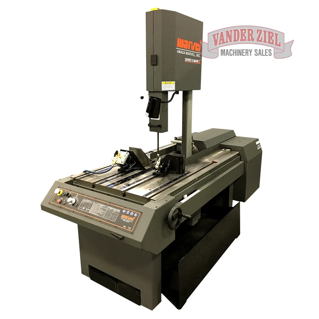 Marvel Model 8 Mark II Vertical Tilt Frame Saw, 18" x 22" Capacity - NEW - Main Image 1