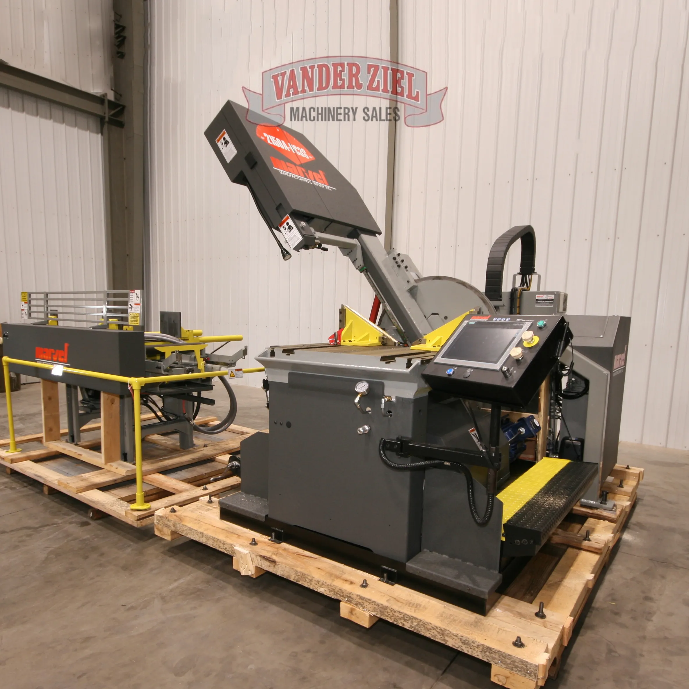 Marvel Model 2150A-PC3-60 Vertical Tilt-Frame Saw, 20" x 25" Capacity - AVAILABLE NOW - Main Image 1