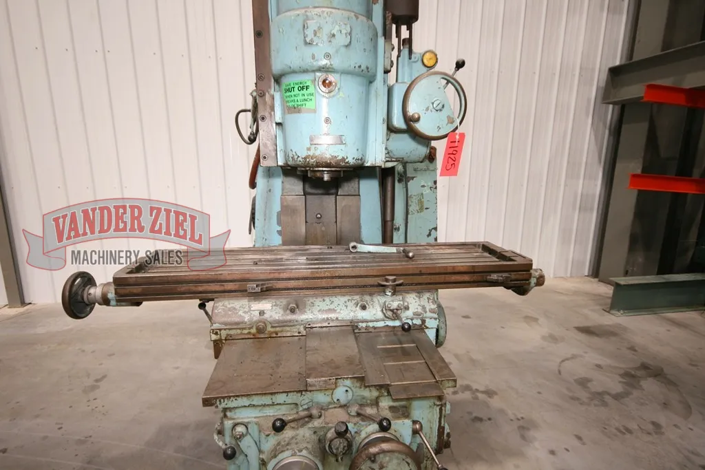 Cincinnati No. 2 Vertical Mill, 65” x 16” - Prefetch Image 12431