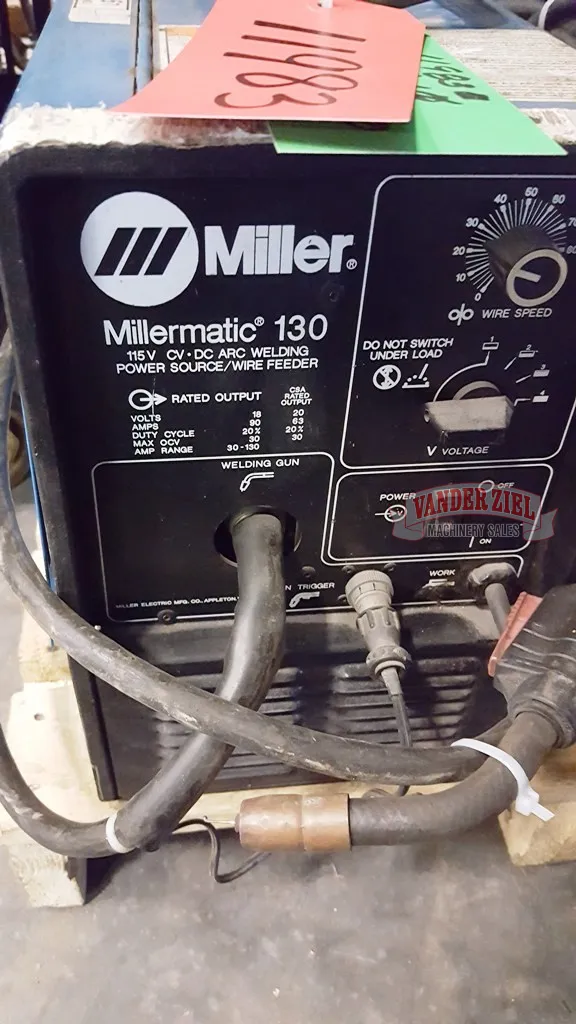 Miller Millermatic 130 Welding Power Source - Main Image 1