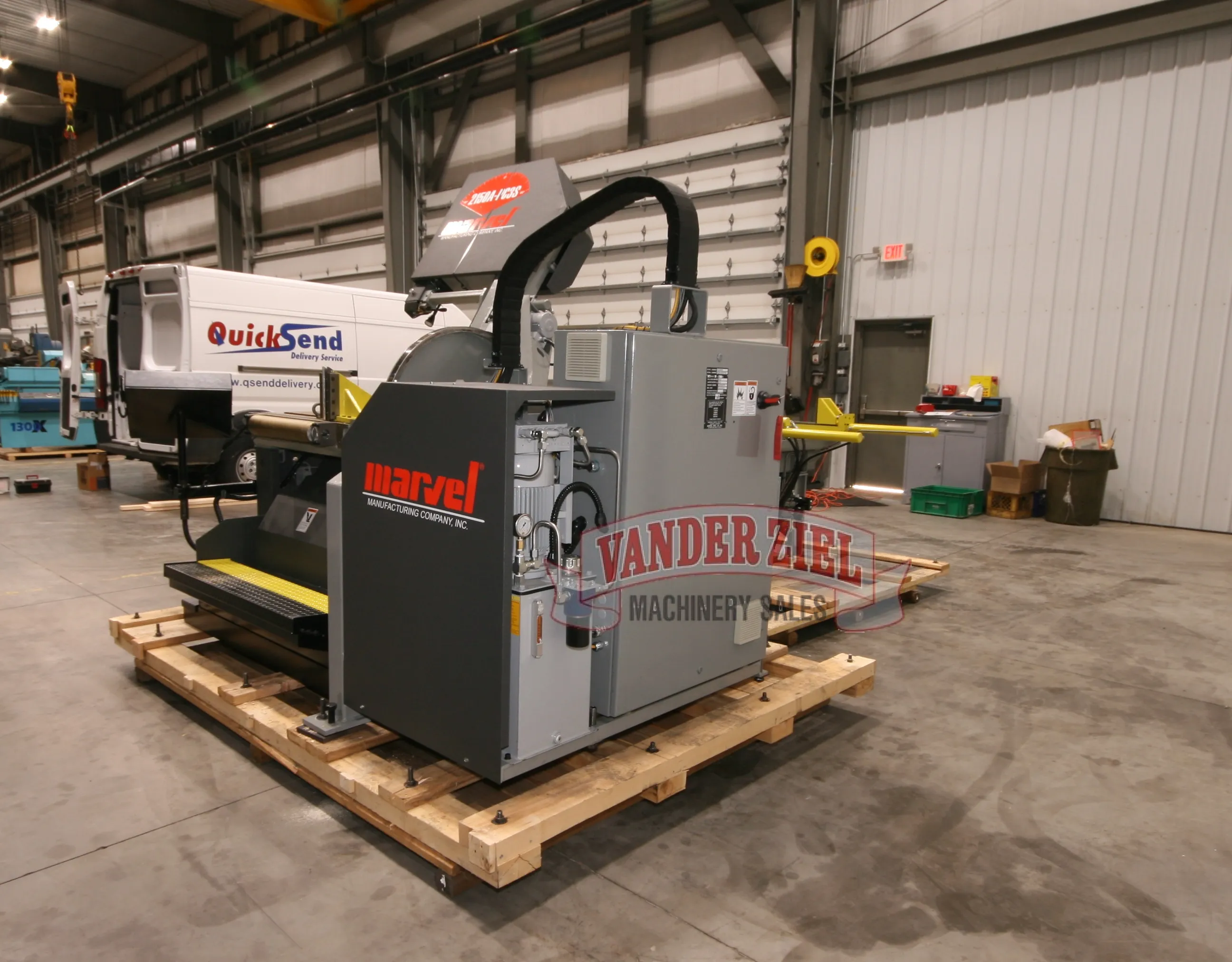 Marvel Model 2150A-PC3-60 Vertical Tilt-Frame Saw, 20" x 25" Capacity - AVAILABLE NOW - Prefetch Image 127