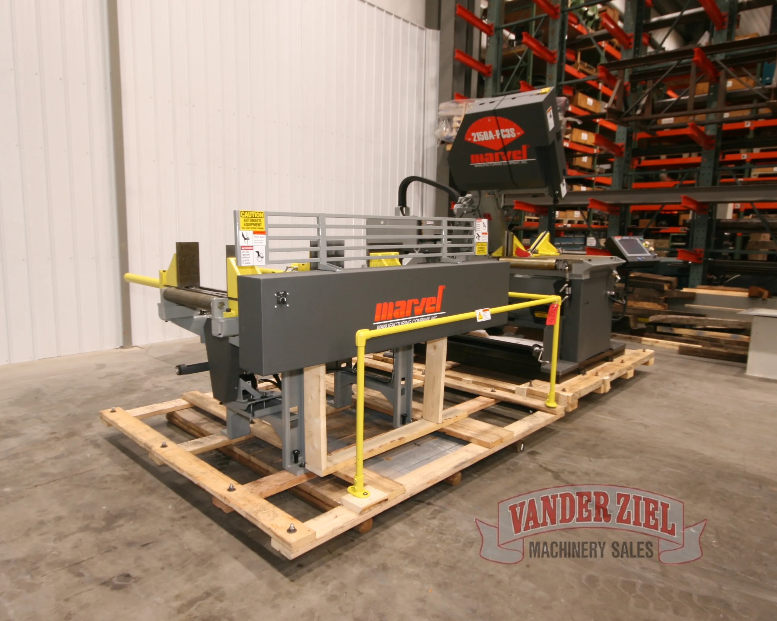 Marvel Model 2150A-PC3-60 Vertical Tilt-Frame Saw, 20" x 25" Capacity - AVAILABLE NOW - Prefetch Image 132