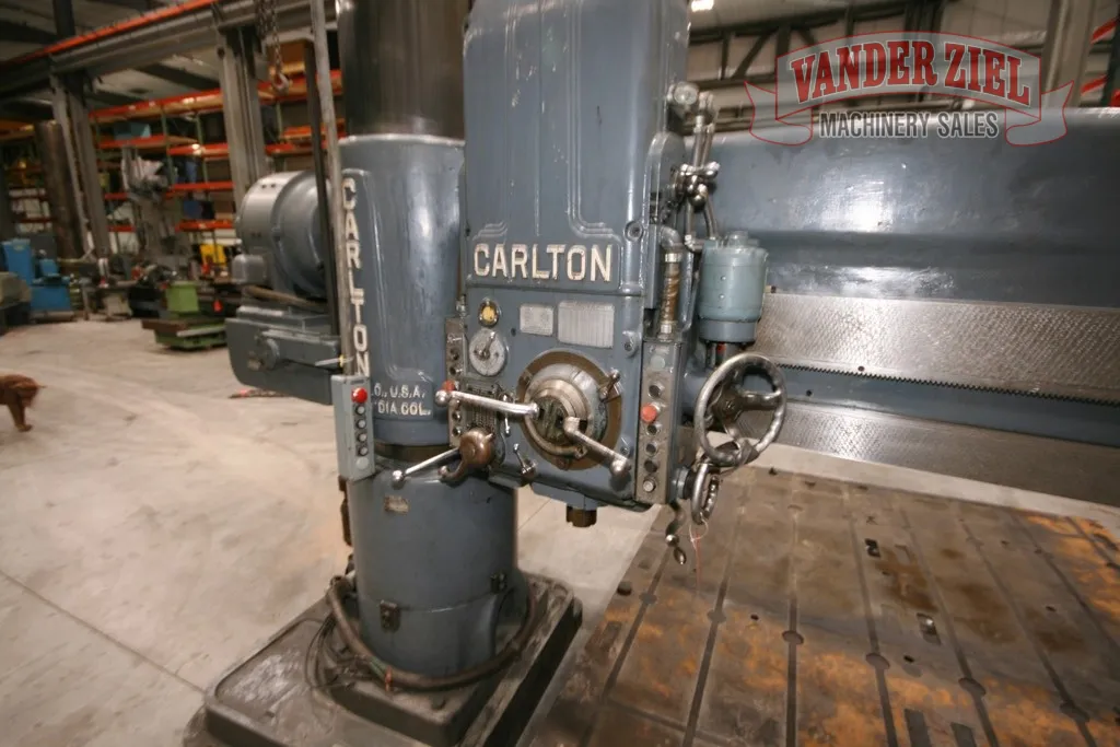 Carlton 8’ x 19” Radial Drill, Lever Shift - Prefetch Image 13616