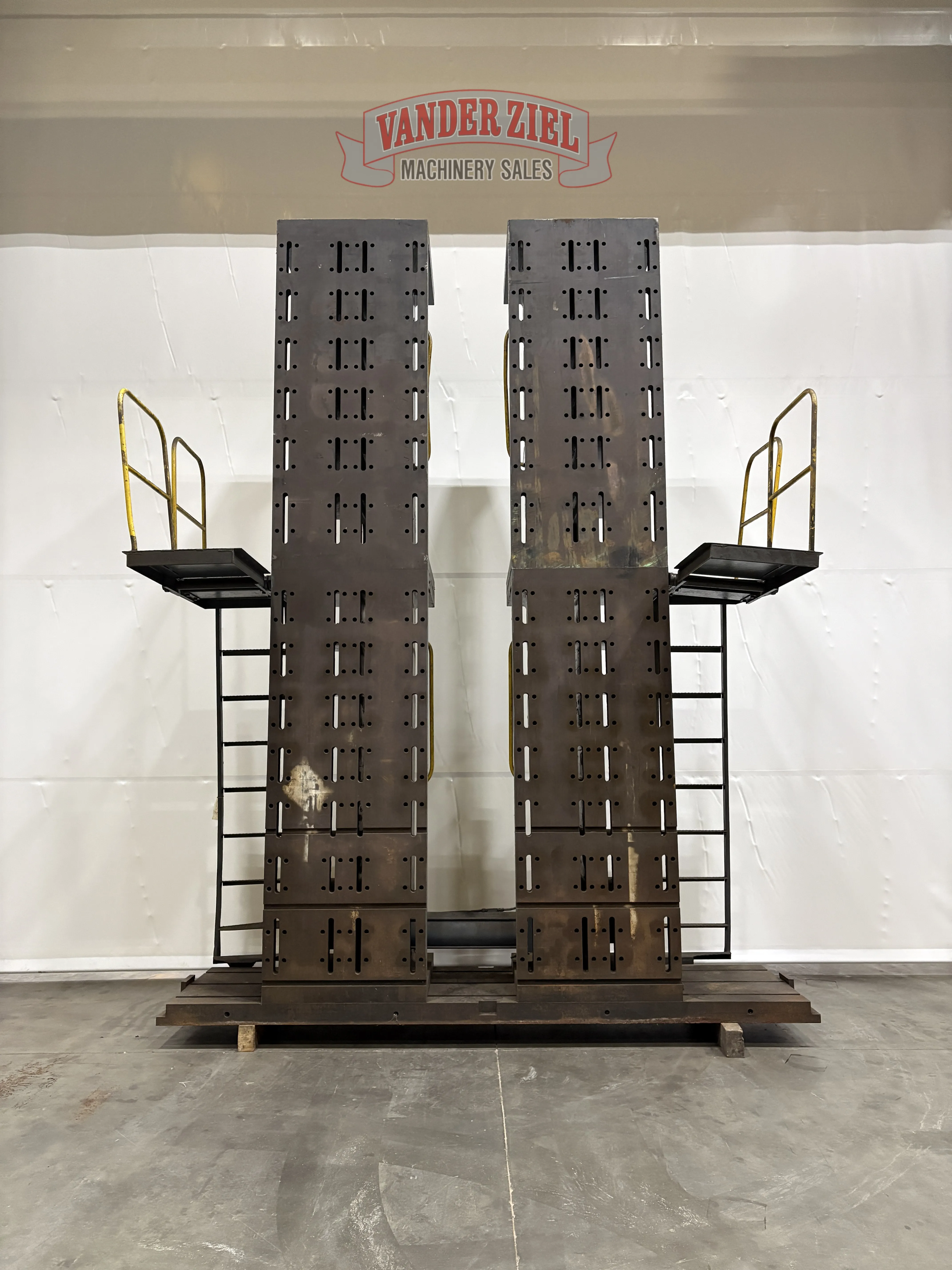 180" x 36" x 36" Giddings & Lewis Angle Plate, Pair - Main Image 1