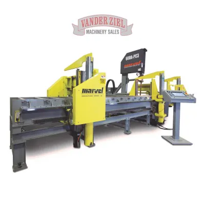 Marvel Series 600A-PC3.1S Automatic Indexing Vertical Tilt-Frame Saw, 24" x 24" Capacity - NEW