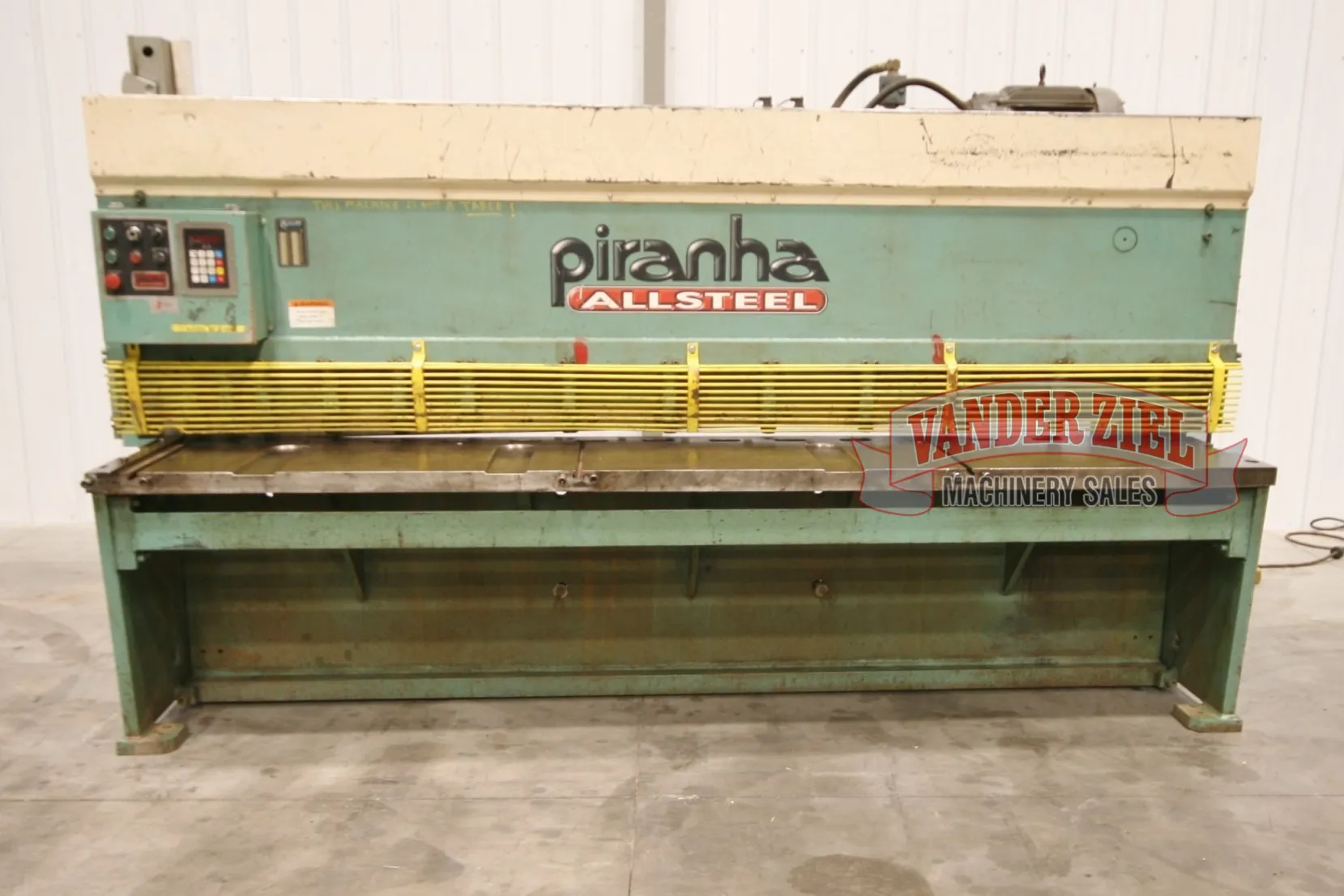 Piranha 10’ x ¼” Hydraulic Shear, Model M1/4-10 - Main Image 1