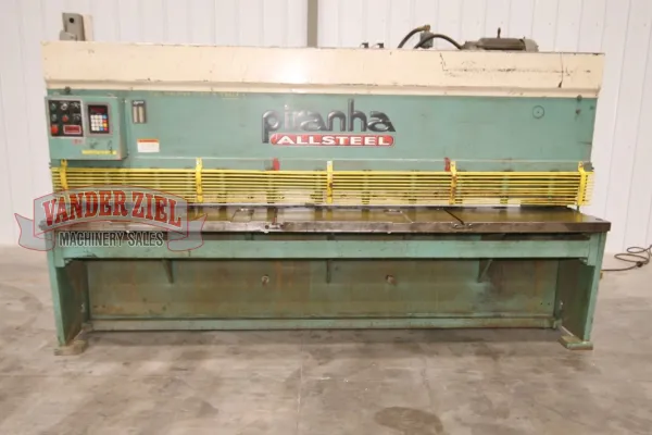 Piranha 10’ x ¼” Hydraulic Shear, Model M1/4-10 - Gallery Thumbnail 2