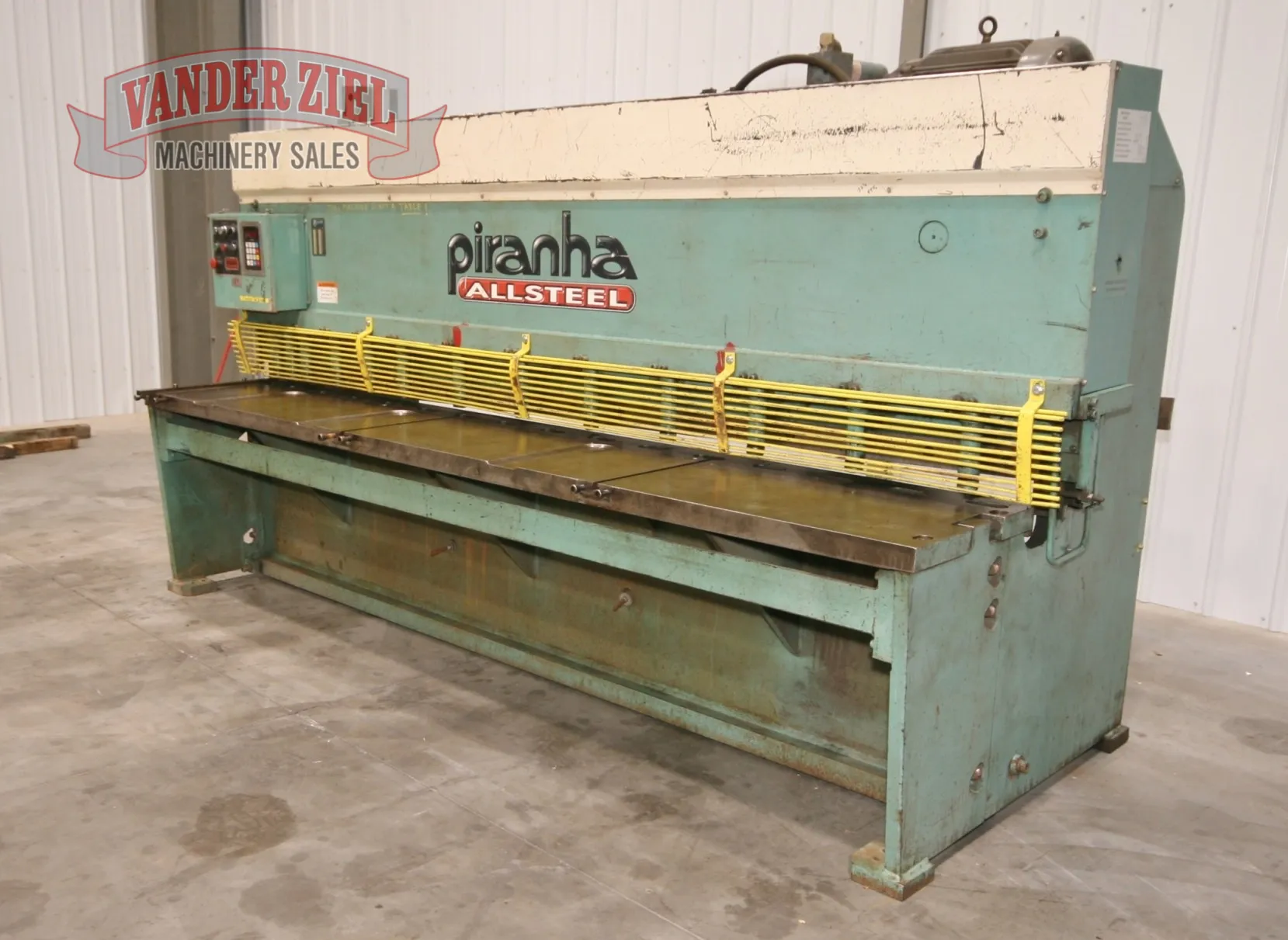 Piranha 10’ x ¼” Hydraulic Shear, Model M1/4-10 - Prefetch Image 14271