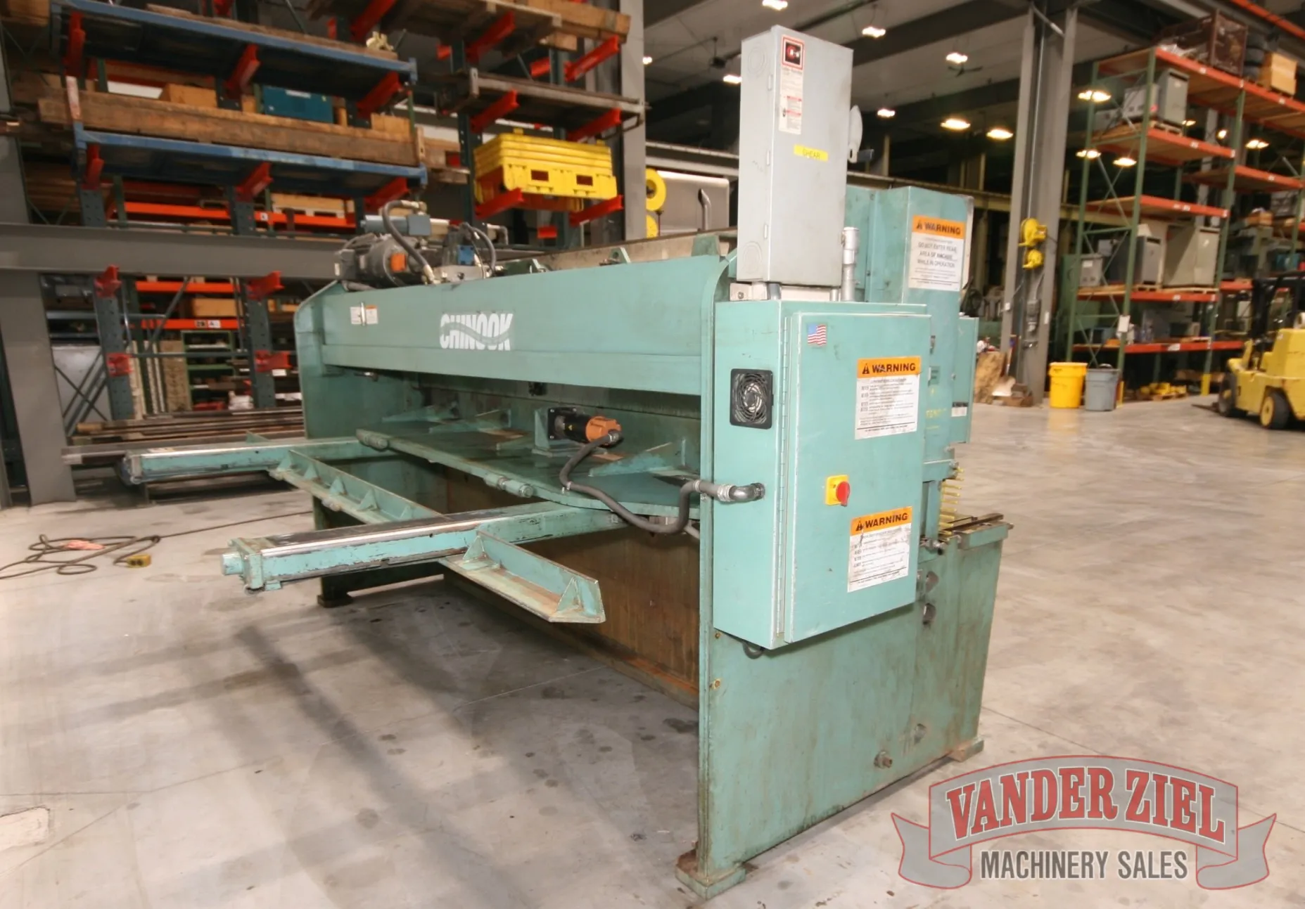 Piranha 10’ x ¼” Hydraulic Shear, Model M1/4-10 - Prefetch Image 14274