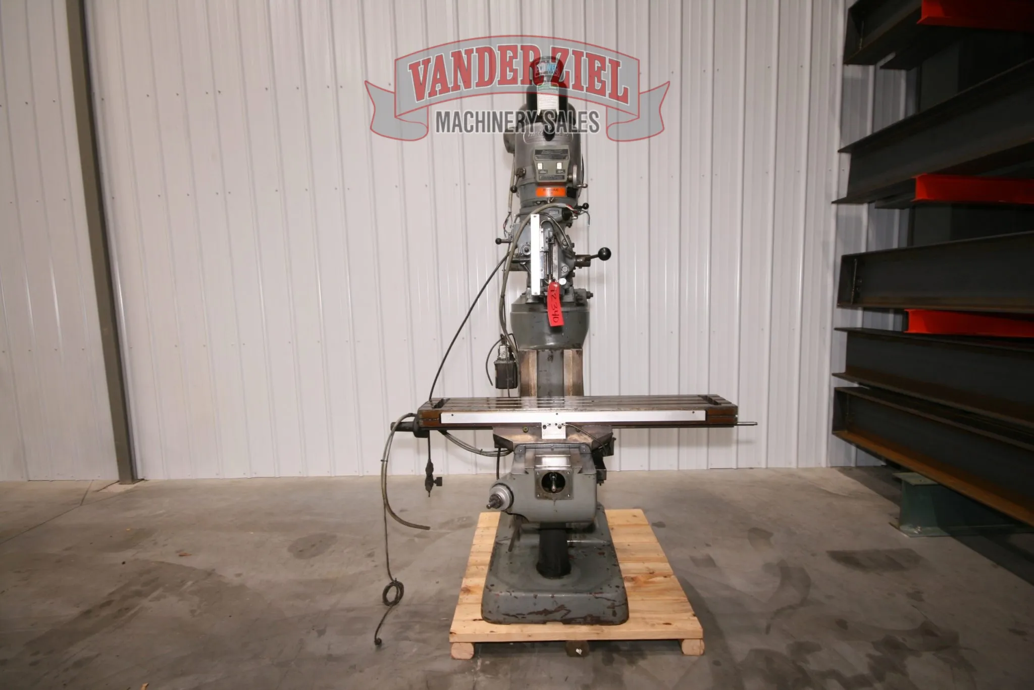Bridgeport Series I Vertical Knee Mill, 9" x 48" Table - Main Image 1