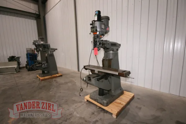 Bridgeport Series I Vertical Knee Mill, 9" x 48" Table - Gallery Thumbnail 2