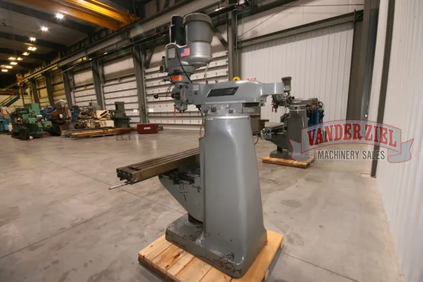 Bridgeport Series I Vertical Knee Mill, 9" x 48" Table - Gallery Thumbnail 3