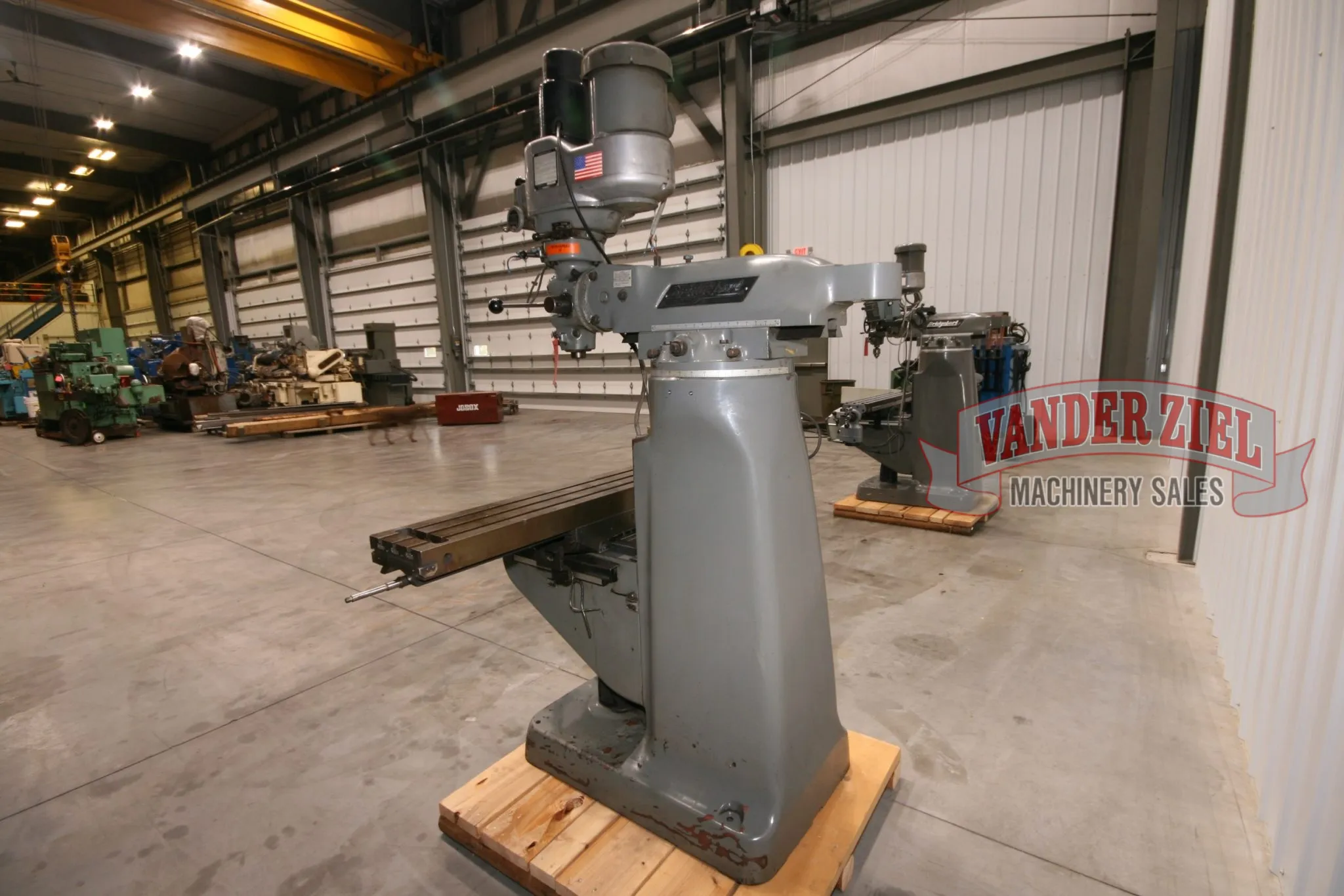 Bridgeport Series I Vertical Knee Mill, 9" x 48" Table - Prefetch Image 14506