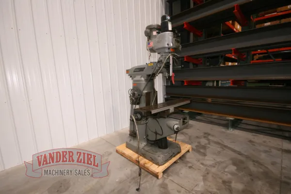 Bridgeport Series I Vertical Knee Mill, 9" x 48" Table - Gallery Thumbnail 5