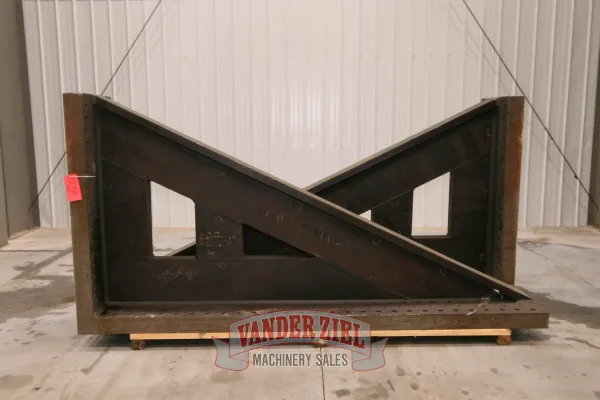 Angle Plates, 119" x 23 1/8" x 59 1/2" Base Drilled & Tapped