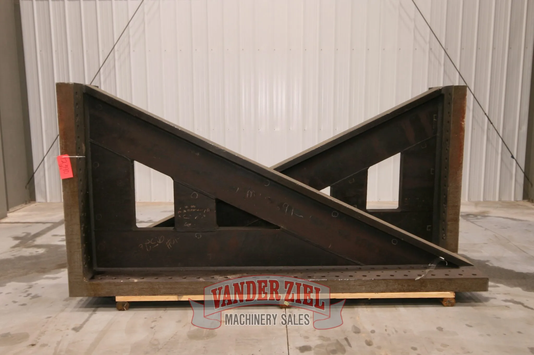 Angle Plates, 119" x 23 1/8" x 59 1/2" Base Drilled & Tapped - Main Image 1
