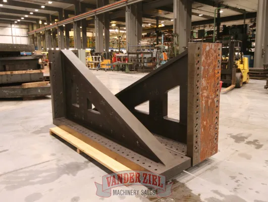 Angle Plates, 119" x 23 1/8" x 59 1/2" Base Drilled & Tapped - Gallery Thumbnail 4