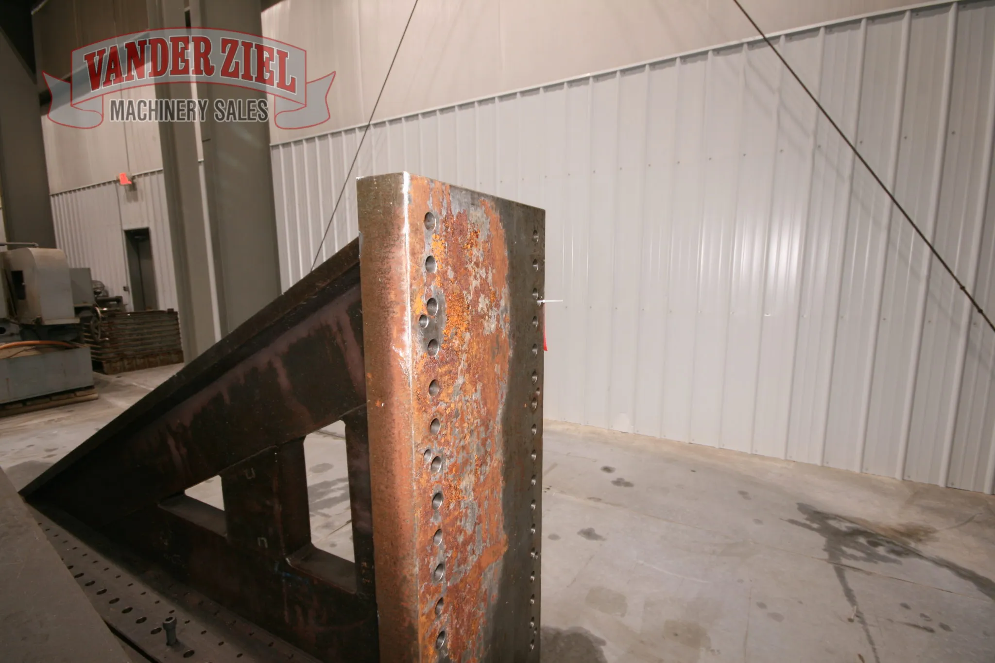 Angle Plates, 119" x 23 1/8" x 59 1/2" Base Drilled & Tapped - Prefetch Image 14735