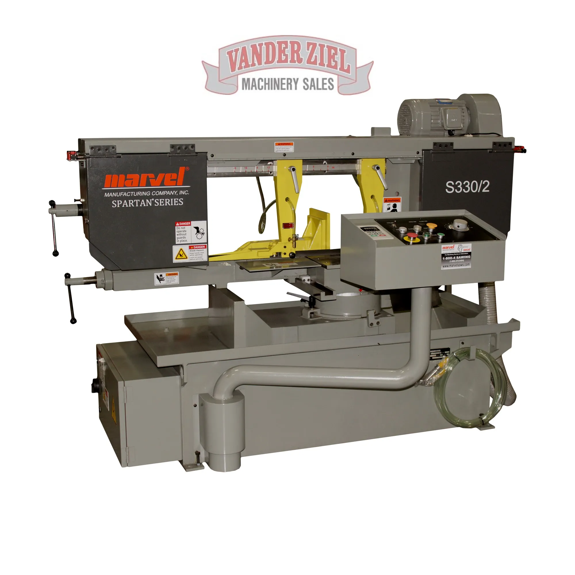 Marvel Hercules 12" x 18" Horizontal Swivel Saw, Model S330/2-HV - NEW - Main Image 1
