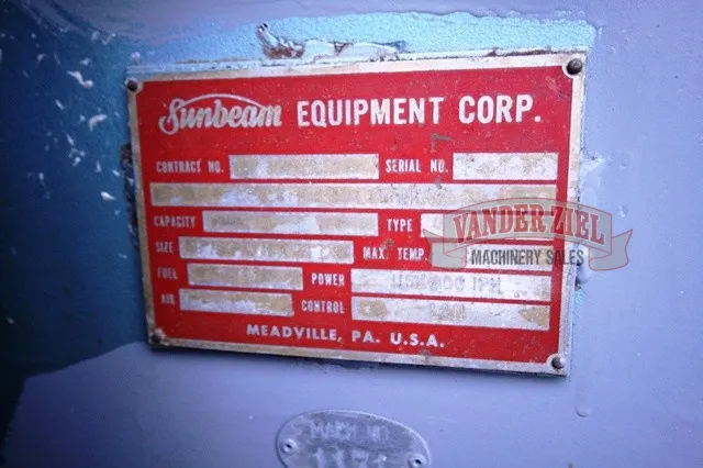 Sunbeam Type HG 2000F Furnace, 2,000 Degrees - Prefetch Image 1526