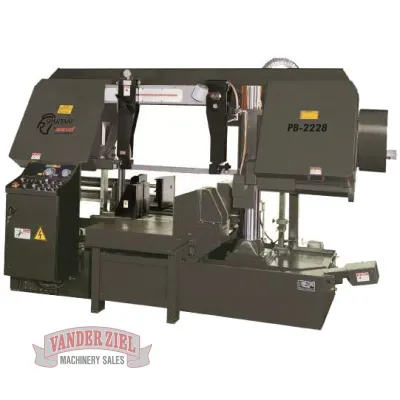 Marvel Spartan 22" x 28" Semi Automatic Horizontal Saw, Model PB2228 - NEW
