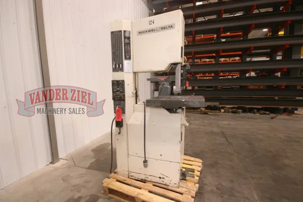 Rockwell Delta 20” Vertical Bandsaw, Model 28-3X5 - Gallery Thumbnail 1