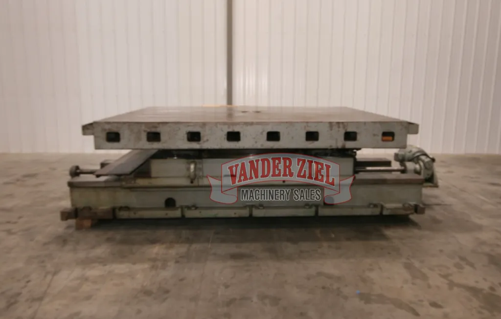 Giddings & Lewis 6' x 8' Air Lift Rotary Table - Main Image 1