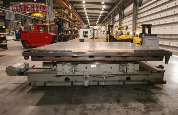 Giddings & Lewis 6' x 8' Air Lift Rotary Table - Gallery Thumbnail 5