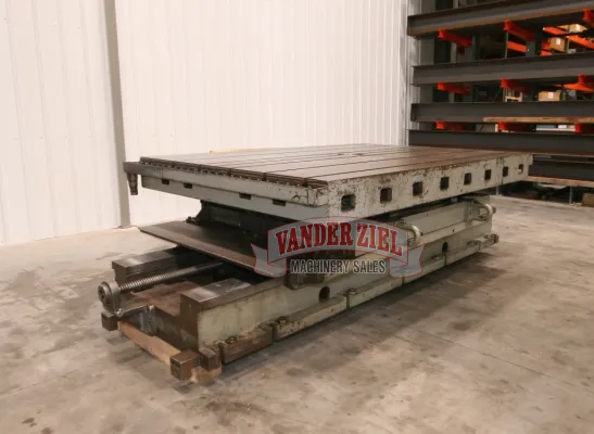 Giddings & Lewis 6' x 8' Air Lift Rotary Table - Gallery Thumbnail 8