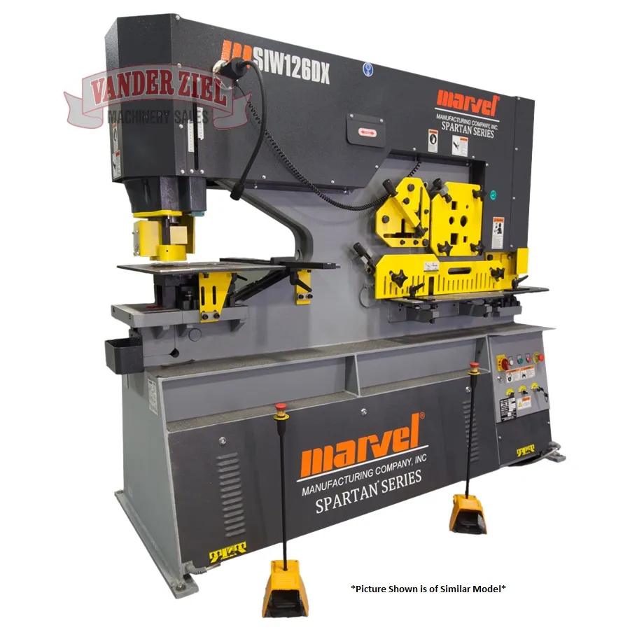 Marvel Spartan 126 Ton Ironworker, Model MSIW126D - NEW - Main Image 1