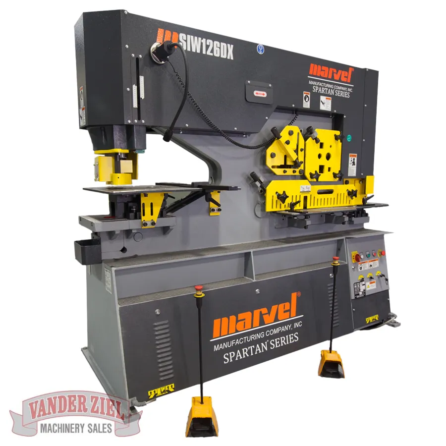 Marvel Spartan 126 Ton Ironworker, Model MSIW126DX - NEW - Main Image 1