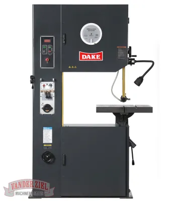 Dake 26" Vertical Bandsaw, Model V-26 - NEW