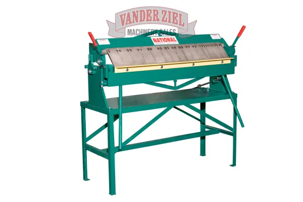 National 4' x 16 GA Box and Pan Hand Brake, Model U4816 - NEW