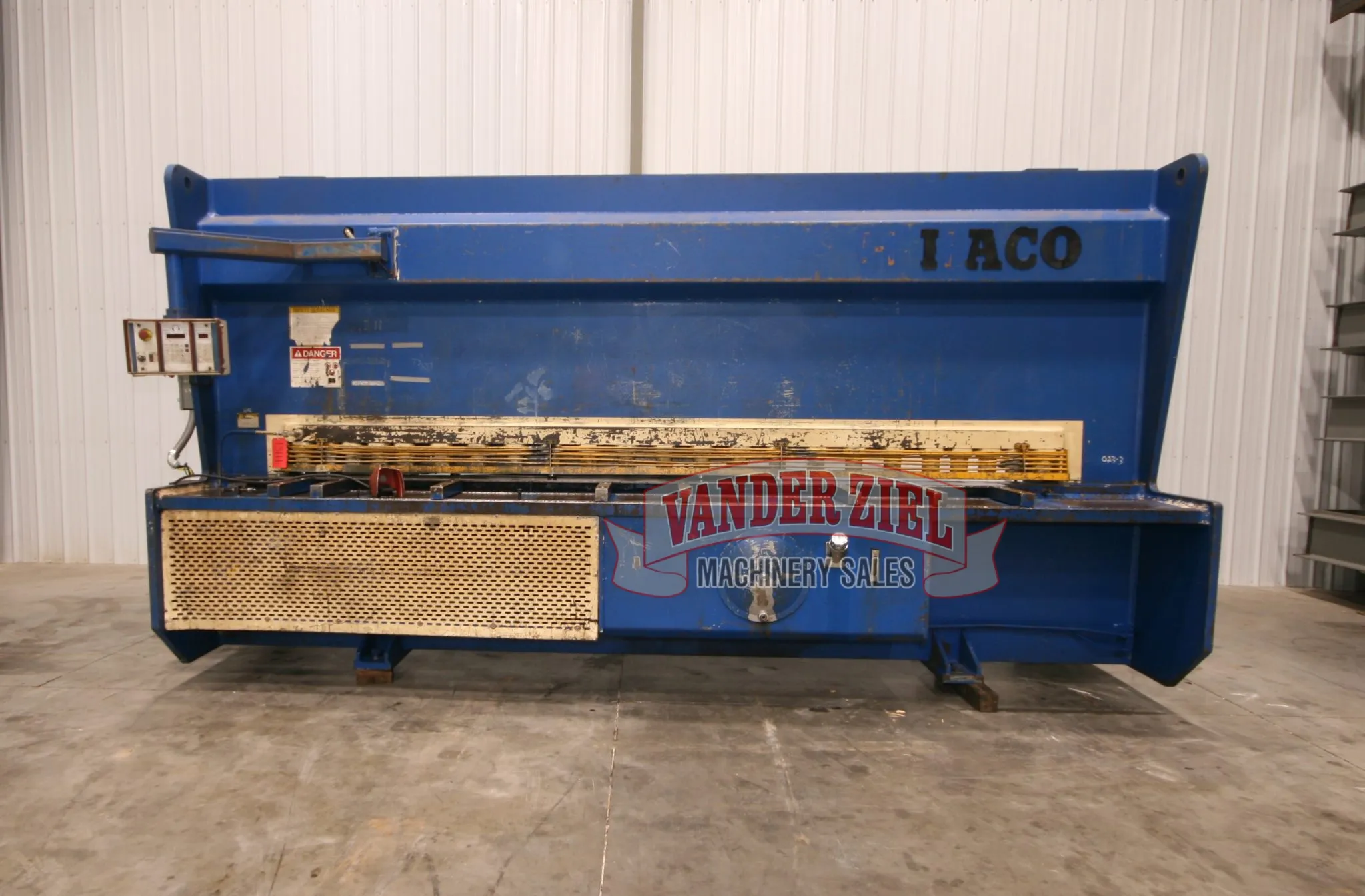 Haco 13’3” x 5/8” Hydraulic Shear, Model HSL 4016 - Main Image 1
