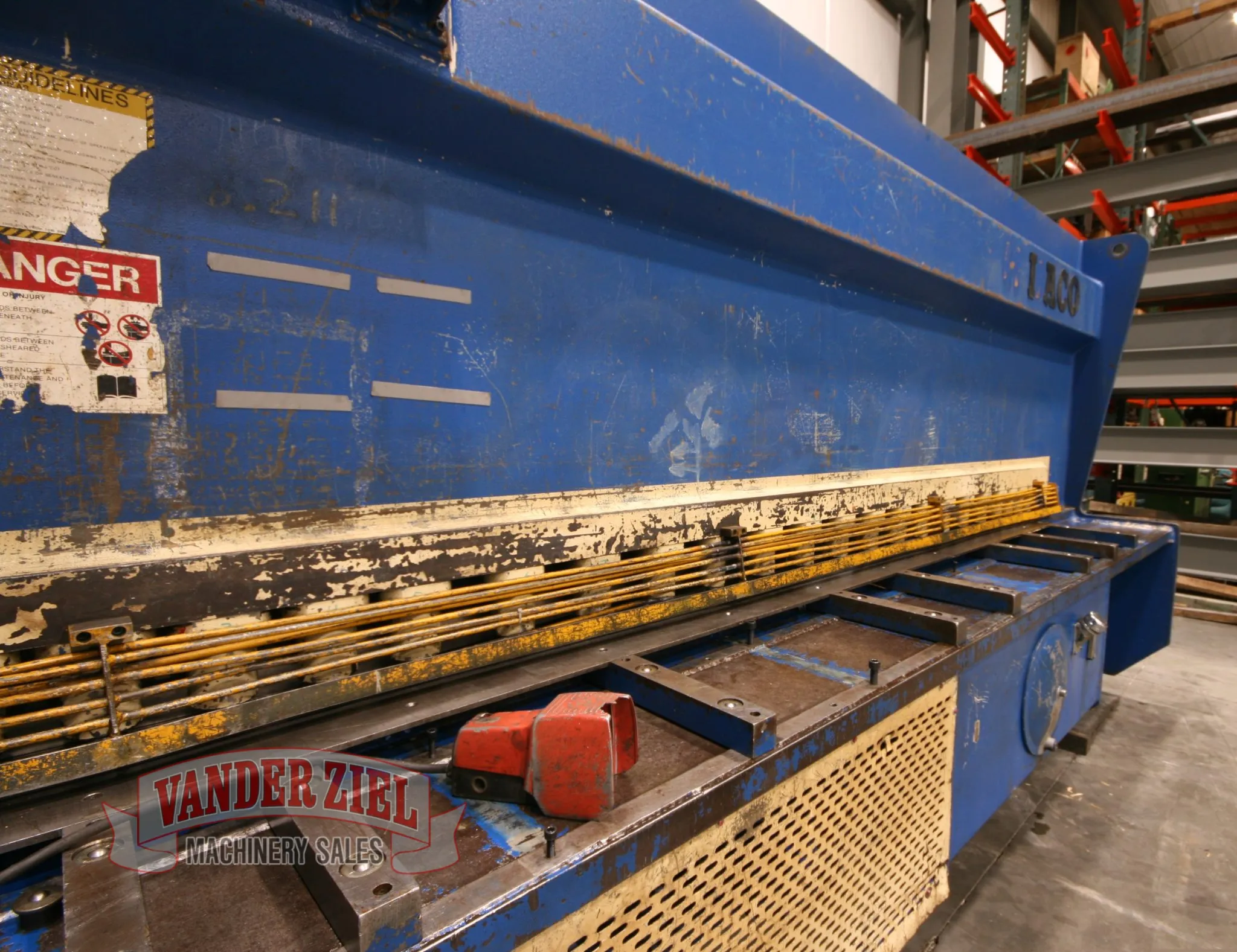 Haco 13’3” x 5/8” Hydraulic Shear, Model HSL 4016 - Prefetch Image 17886