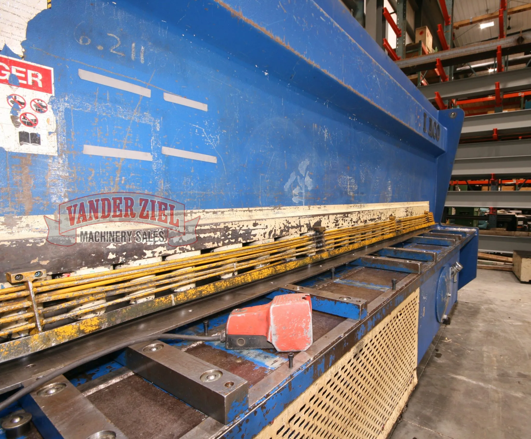 Haco 13’3” x 5/8” Hydraulic Shear, Model HSL 4016 - Prefetch Image 17887