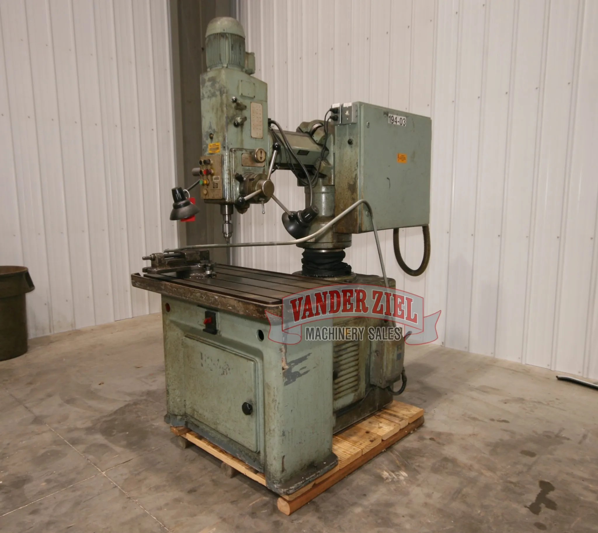 Donau 35 1/2" Sliding Radial Arm Drill, Model DR23 - Prefetch Image 18194