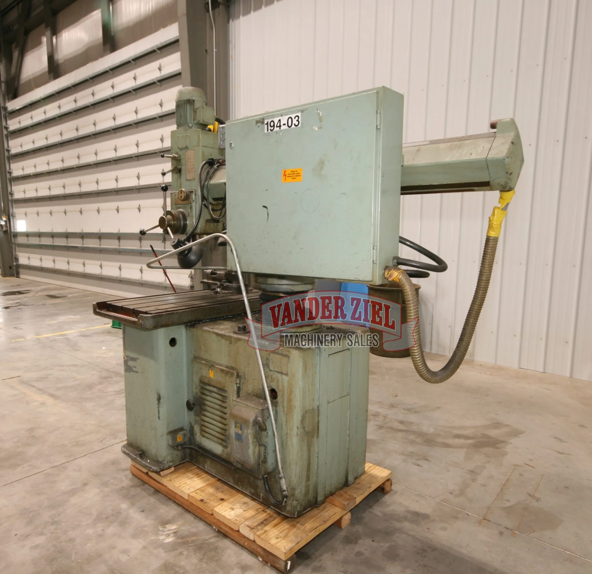 Donau 35 1/2" Sliding Radial Arm Drill, Model DR23 - Prefetch Image 18195