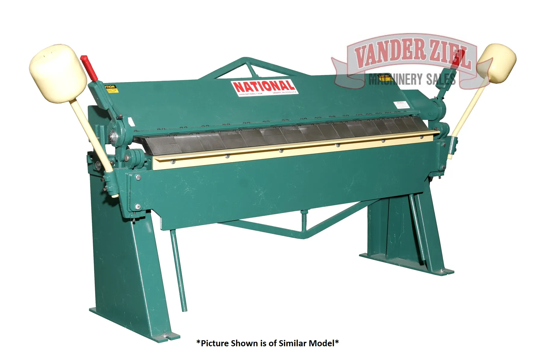 National 4' x 12 GA Heavy Duty Box and Pan Brake, Model U6-4812 - NEW - Main Image 1