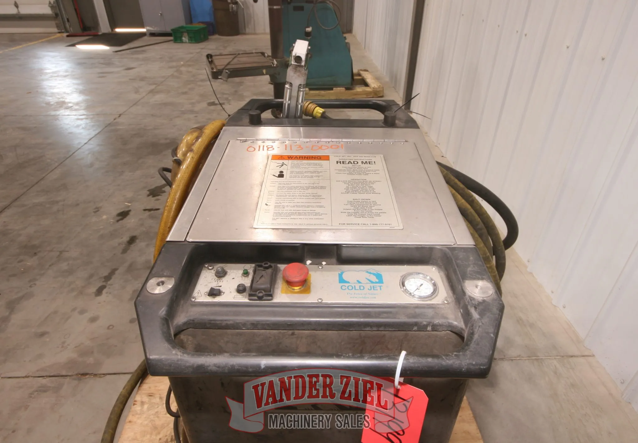 Cold Jet Dry Ice Blaster, Model RDS 500 CUB - Prefetch Image 18283