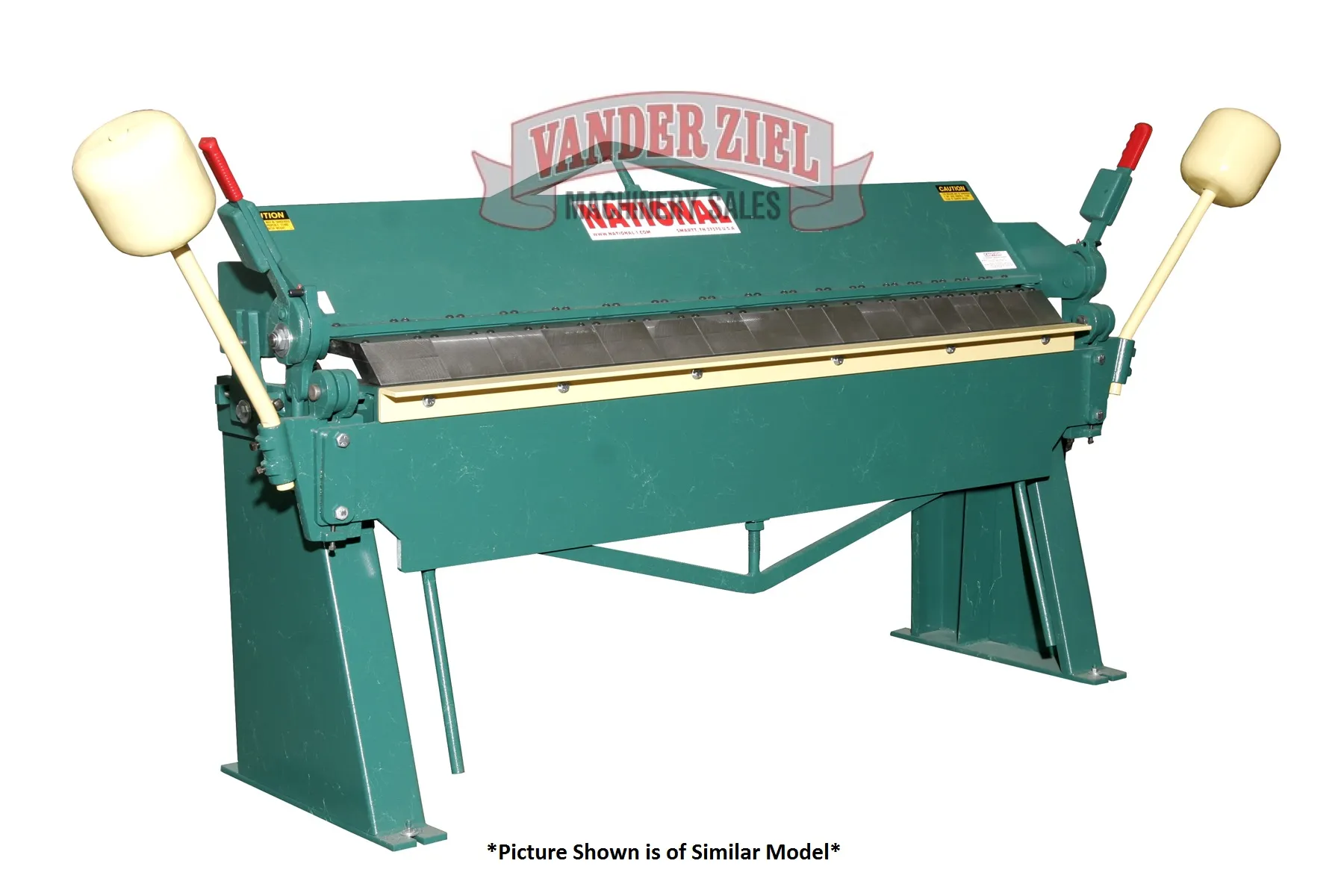 National 6' x 12 GA Heavy Duty Box and Pan Brake, Model U6-7212 - NEW - Main Image 1