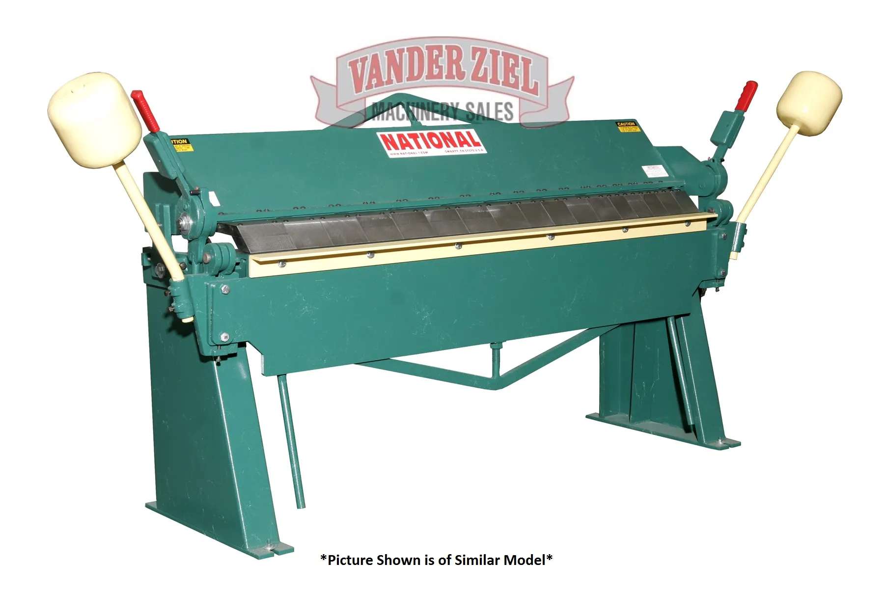 National 10' x 16 GA Heavy Duty Box and Pan Brake, Model U6-12016 - NEW - Main Image 1