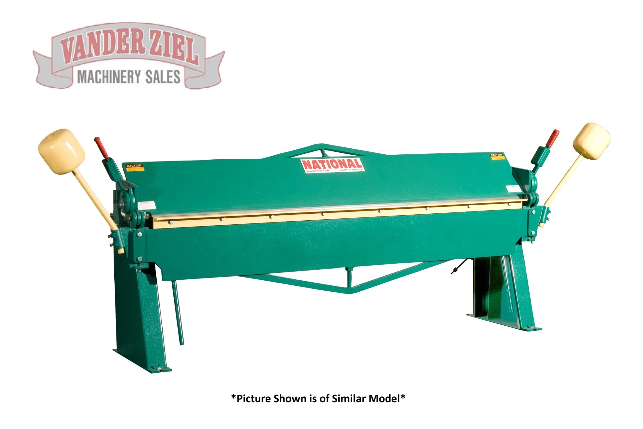 National 6' x 12 GA Straight Brake, Model N7212 - NEW - Main Image 1