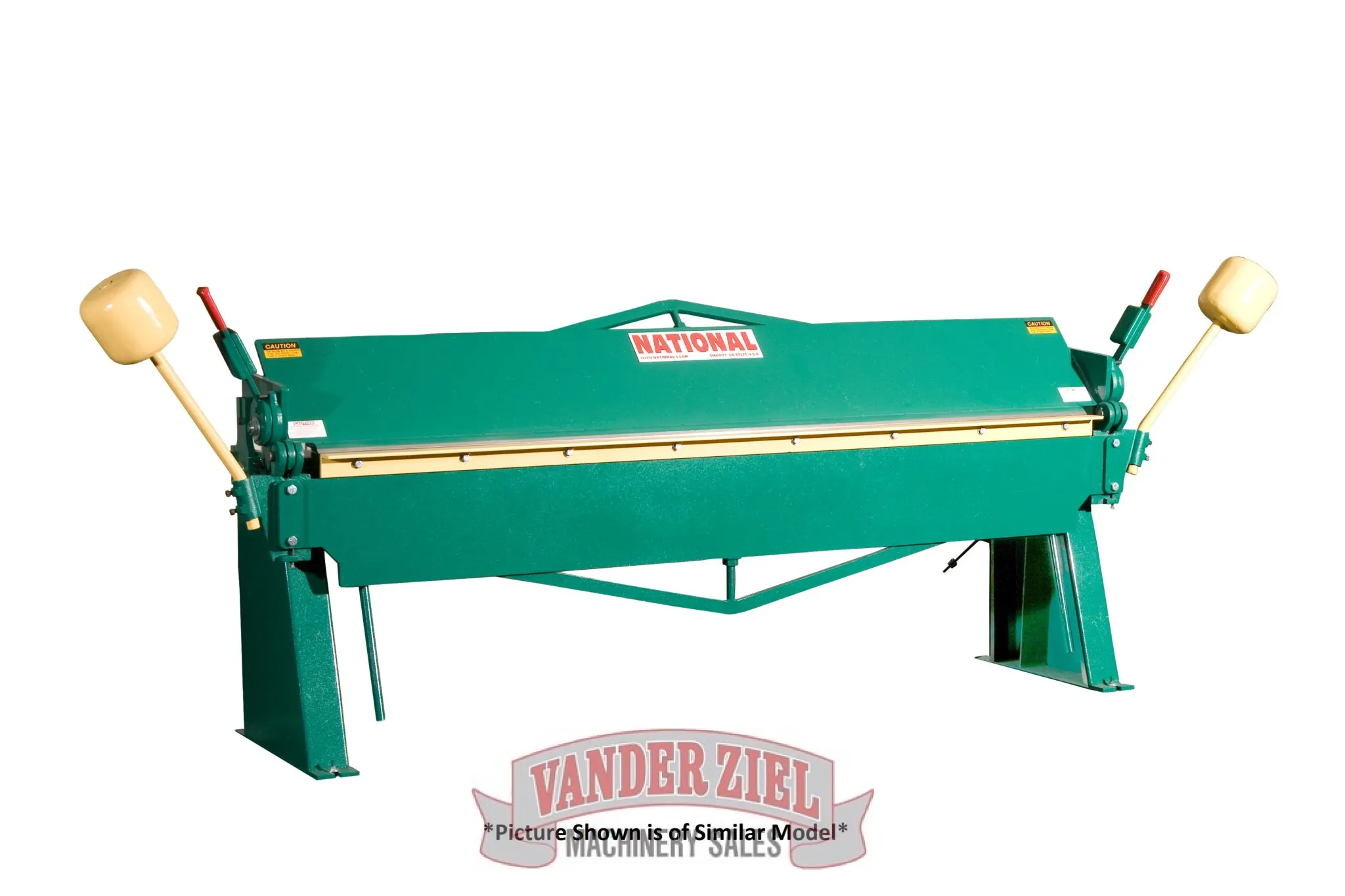 National 8' x 16 GA Straight Brake, Model N9616 - NEW - Main Image 1